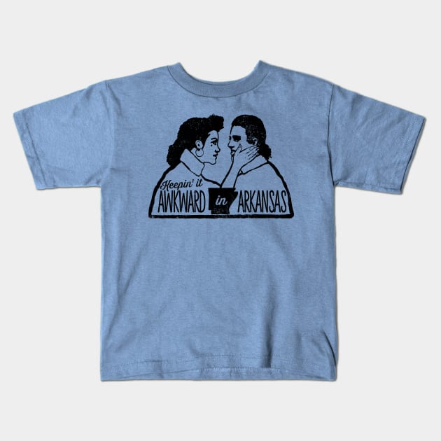 Keepin It Awkward in Arkansas Kids T-Shirt by rt-shirts